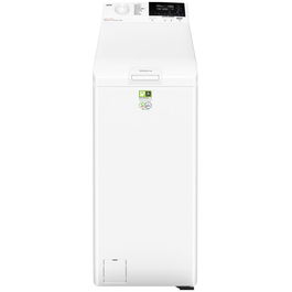 Masina de spalat rufe cu incarcare verticala AEG LTR6G363E, 6 kg, 1300 RPM, Clasa A, Tehnologie ProSense, SoftOpening, Time Save, Rapid 20 min, Motor Inverter, Alb