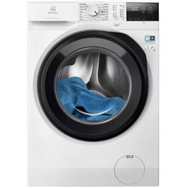 Masina de spalat rufe Electrolux EW6F2412E, 10 kg, 1400 RPM, Clasa A, Motor Inverter cu MagnetPermanent, SensiCare, TimeManager, Rapid 20 min, Alb