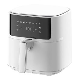 Friteuza cu aer cald HAF-B6WH17SQ, 1700 W, 5.7l, display digital, termostat reglabil 80-200 grade, Alb