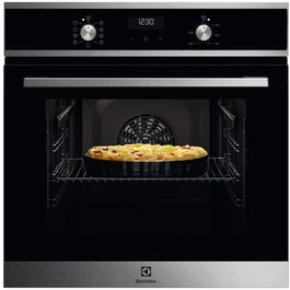Cuptor incorporabil Electrolux EOD5F70BX, 65 l, Autocuratare catalitica, Timer electronic, SteamBake, Grill, Clasa A, Inox antiamprenta