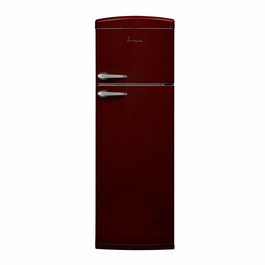Frigider cu doua usi Fram FDD-VRR311BDE++, 311l, clasa E, Burgundy