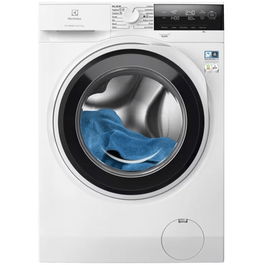Masina de spalat rufe Electrolux EW6F3484E, 8 kg, 1400 rpm, Clasa A, Motor Inverter, Display LED, SensiCare, TimeManager, Alb