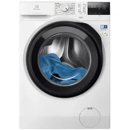 Masina de spalat rufe Electrolux EW6F2482E, 8 kg, 1400 rpm, Clasa A, Motor Inverter, Display LED, SensiCare, TimeManager, Alb