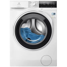 Masina de spalat rufe Electrolux Ecoline EW7F3684E, 8 kg, 1600 rpm, Clasa A, Motor Inverter, Display LED, SteamCare, SensiCare, TimeManager, Alb