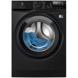 Masina de spalat rufe cu uscator Electrolux EW7W2492, Spalare 9 kg, Uscare 5 kg, 1400 rpm, Clasa D, Motor Inverter, LCD, SteamCare, TimeManager, Negru