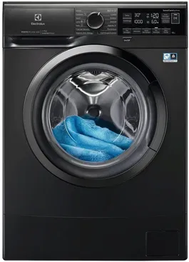 Masina de spalat rufe slim Electrolux PerfectCare 600 EW6SM406BXE, 6 kg, 1000 rpm, motor Inverter cu Magnet Permanent, Clasa B, DarkSilver