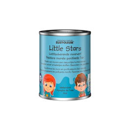 Vopsea lavabila, Rust-Oleum, Little Stars, Water Nymph, Albastru, 125 ml