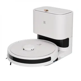 Aspirator robot Electrolux ER71UW2SW Ultimate Seria 700, statie de golire automata 2,4 litri cu sac tip S-bag, acumulator Li-Ion 14,4V / 3,2Ah, autonomie max 175 min, wifi & app Electrolux, Alb