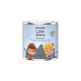Vopsea cu sclipici mobilier si jucarii, Rust-Oleum, Little Stars, Shiny Armour, Argintiu, 250 ml