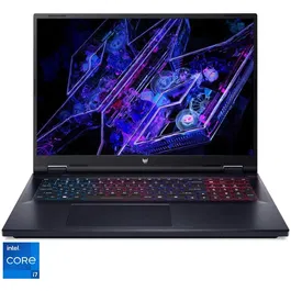 Laptop Acer Predator Helios Neo 18 PHN18-71-7575 cu procesor Intel® Core™ i7-14650HX pana la 5.2GHz, 18'', WUXGA, IPS, 165Hz, 16GB DDR5 RAM, 1TB SSD, NVIDIA® GeForce RTX™ 4060 8 GB GDDR6, No OS, Abyssal Black