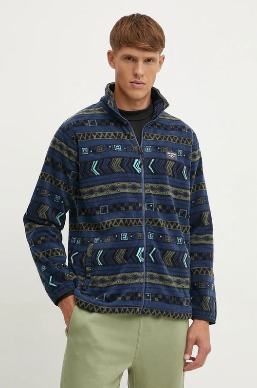 Rip Curl Hanorac Fleece FUN TIMES Culoarea Albastru Marin, Modelator, 052MFL Bleumarin