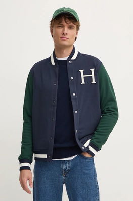 Hackett London Bluza Barbati, Culoarea Albastru Marin, Modelator, HM581281 Bleumarin