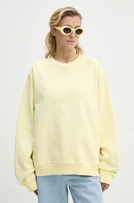 Nanushka Hanorac De Bumbac REMY Femei, Culoarea Galben, Cu Imprimeu, NU24PFSH03411
