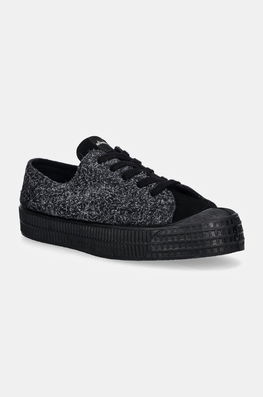 Novesta Tenisi Din Piele Intoarsa Star Master Hairy Suede Culoarea Negru, N354002.NER000615