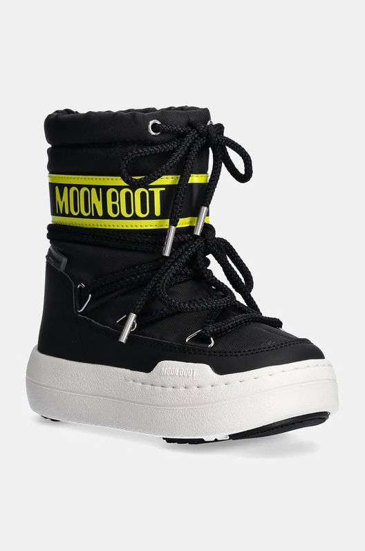 Moon Boot Cizme De Iarna Copii JR PARK BOOT Culoarea Negru, 80D3440020