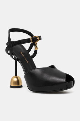 Vanda Novak Sandale De Piele Marilyn Culoarea Negru