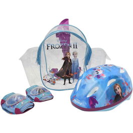Set Casca si protectii cotiere genunchiere Frozen 2 Volare VLR946 B3302995