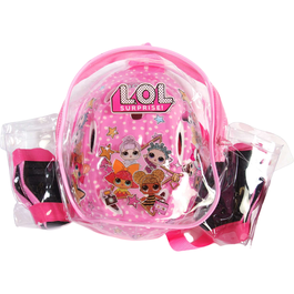 Set Casca si protectii cotiere genunchiere LOL Volare VLR951 B3302996
