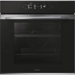 Cuptor incorporabil Haier H6 ID25G3YTX, Electric, Autocuratare pirolitica + hidrolitica, 78 l, Clasa A++, Wi-Fi, negru
