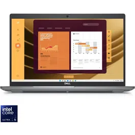 Laptop DELL 15.6'' Latitude 5550, FHD, Procesor Intel® Core™ Ultra 5 135U (12M Cache, up to 4.40 GHz), 16GB DDR5, 512GB SSD, Intel Graphics, Linux, 3Yr