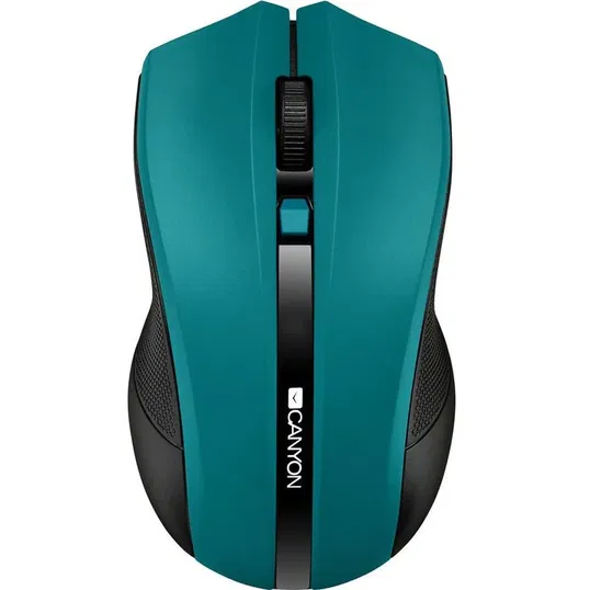 Wireless optical mouse 4 buttons, DPI 800/1200/1600, green
