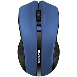 Wireless optical mouse 4 buttons, DPI 800/1200/1600, blue
