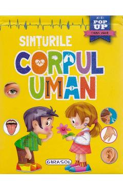 Mini pop-up: Corpul uman. Simturile