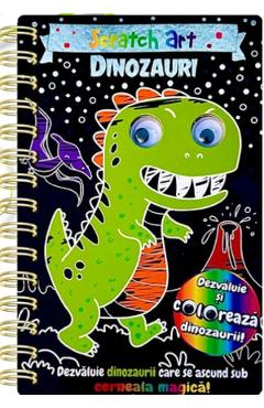 Dinozauri. Scratch Art