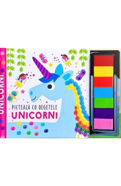 Picteaza cu degetele: Unicorni