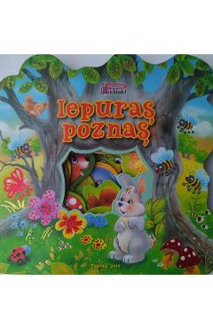 Iepuras poznas. Carte decupata