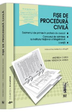 Fise de procedura civila 2024 Ed.11 - Andreea Ciurea, Ioana Veronica Varga