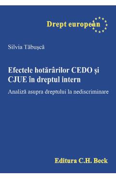 Efectele hotararilor Cedo Si CJUE in dreptul intern - Silvia Tabusca