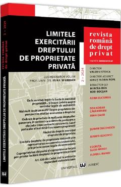 Revista Romana de Drept Privat Nr.2 din 2024