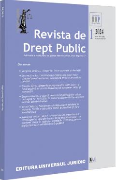 Revista de Drept Public nr.1 din 2024