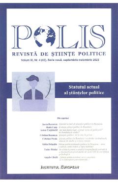 Polis Vol.11 Nr.4 (42) Serie noua septembrie-noiembrie 2023. Revista de stiinte politice