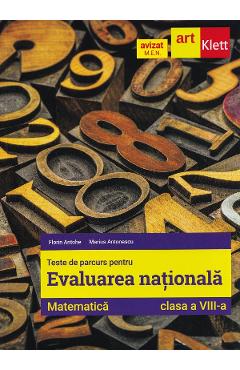 Evaluarea Nationala. Matematica - Clasa 8 - Teste de parcurs - Florin Antohe, Marius Antonescu