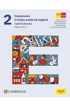 Comunicare in limba moderna engleza - Clasa 2 - Caietul elevului - Herbert Puchta, Gunter Gerngross, Peter Lewis-Jones, Bianca Popa, Oana-Cristina Stoica