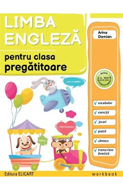 Limba engleza - Clasa pregatitoare - Caiet - Arina Damian