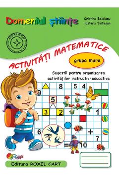 Domeniul stiinte. Activitati matematice - Grupa mare - Cristina Beldianu, Estera Tintesan