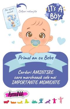 Primul an cu bebe. 20 carduri amintire: It's a Boy