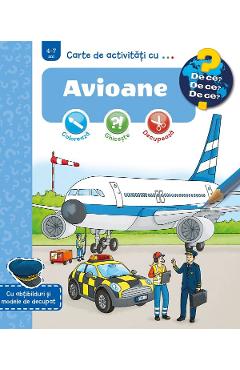 Carte de activitati cu avioane - Sebastian Coenen