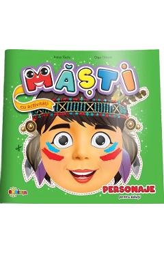 Masti cu activitati: Personaje pentru baieti - Inesa Tautu, Olga Timcov