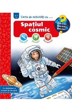Carte de activitati cu spatiul cosmic - Dominique Conte