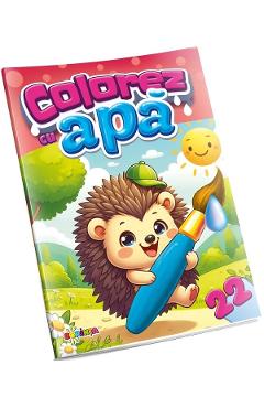 Colorez cu apa 22: Arici