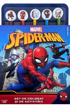 Spider-Man. Set de colorat si de activitati