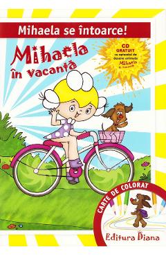 Mihaela in vacanta. Carte de colorat A3