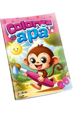 Colorez cu apa 20: Maimutica