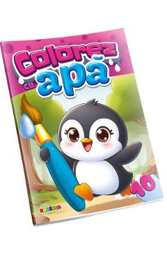 Colorez cu apa 10: Pinguin