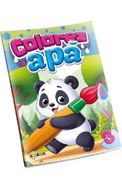 Colorez cu apa 3: Panda