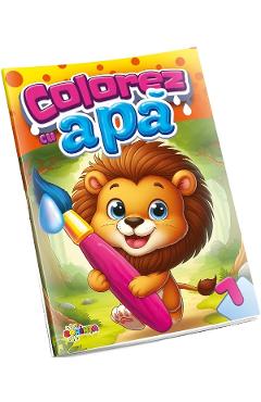 Colorez cu apa 7: Leu